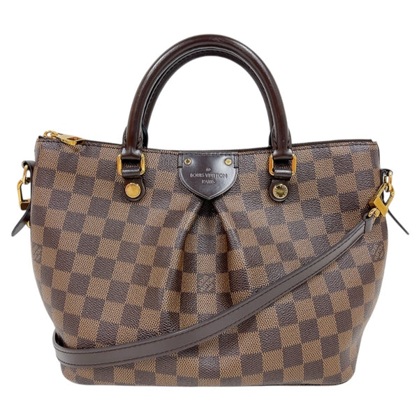 ルイ・ヴィトン LOUIS VUITTON シエナPM N41545 ブラウン　ゴールド金具 ダミエ ユニセックス ショルダーバッグ