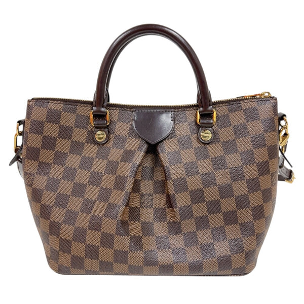 ルイ・ヴィトン LOUIS VUITTON シエナPM N41545 ブラウン　ゴールド金具 ダミエ ユニセックス ショルダーバッグ