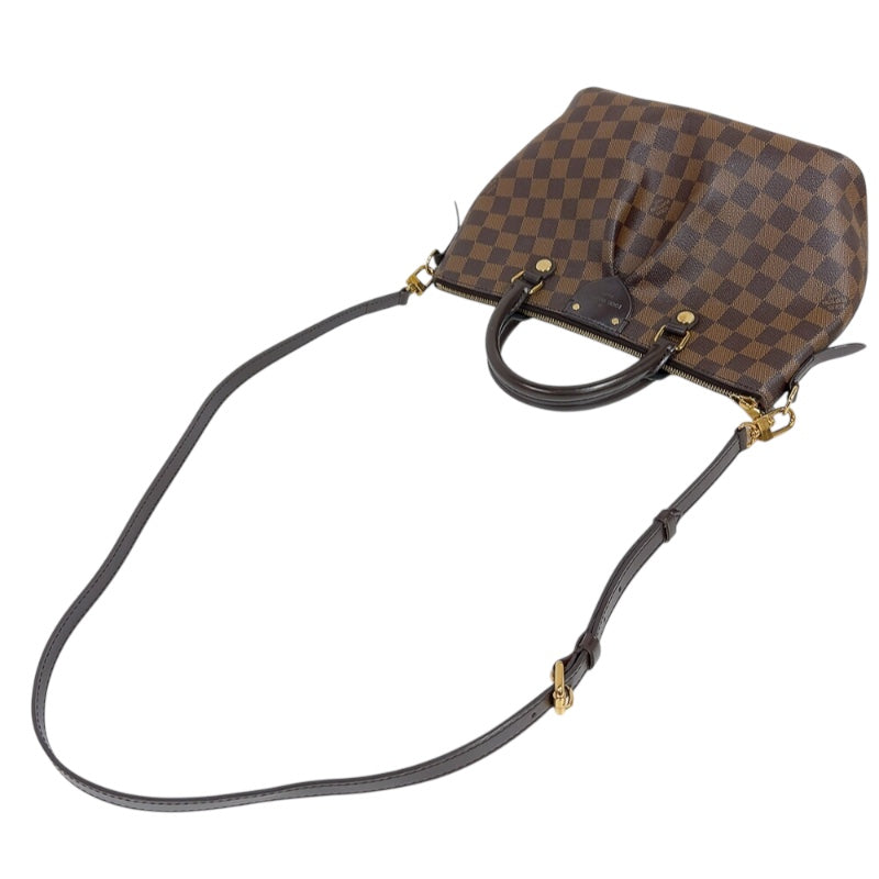 ルイ・ヴィトン LOUIS VUITTON シエナPM N41545 ブラウン　ゴールド金具 ダミエ ユニセックス ショルダーバッグ