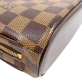 ルイ・ヴィトン LOUIS VUITTON サリアミニ N51286 ブラウン　ゴールド金具 ダミエ レディース ハンドバッグ