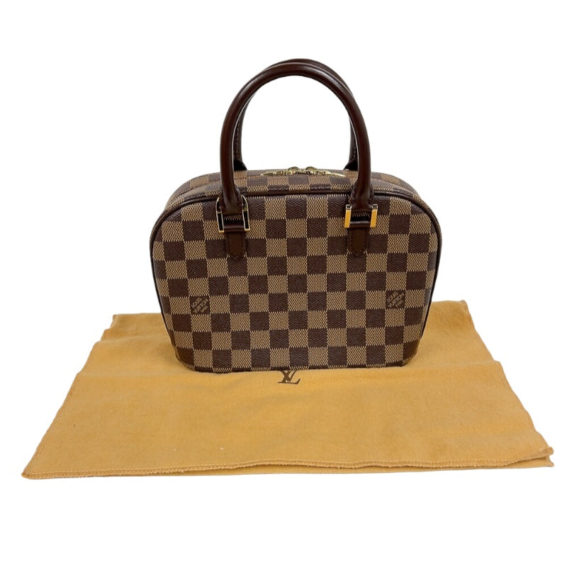 ルイ・ヴィトン LOUIS VUITTON サリアミニ N51286 ブラウン　ゴールド金具 ダミエ レディース ハンドバッグ