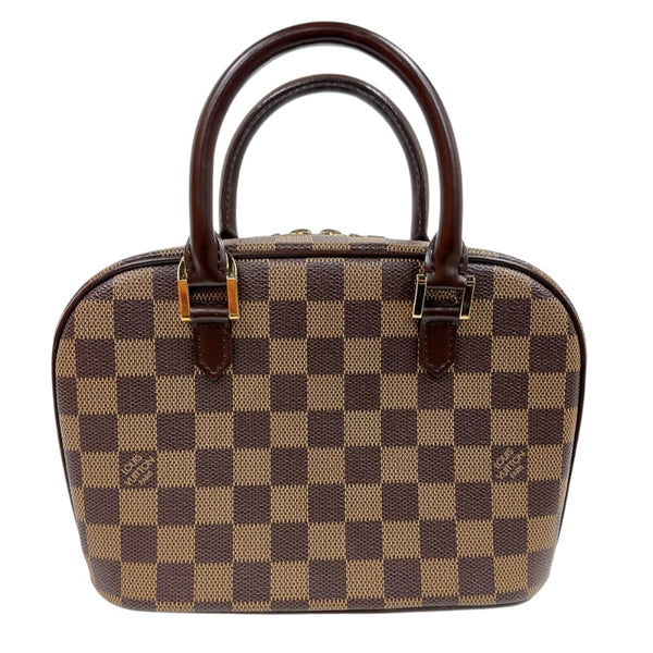 ルイ・ヴィトン LOUIS VUITTON サリアミニ N51286 ブラウン　ゴールド金具 ダミエ レディース ハンドバッグ