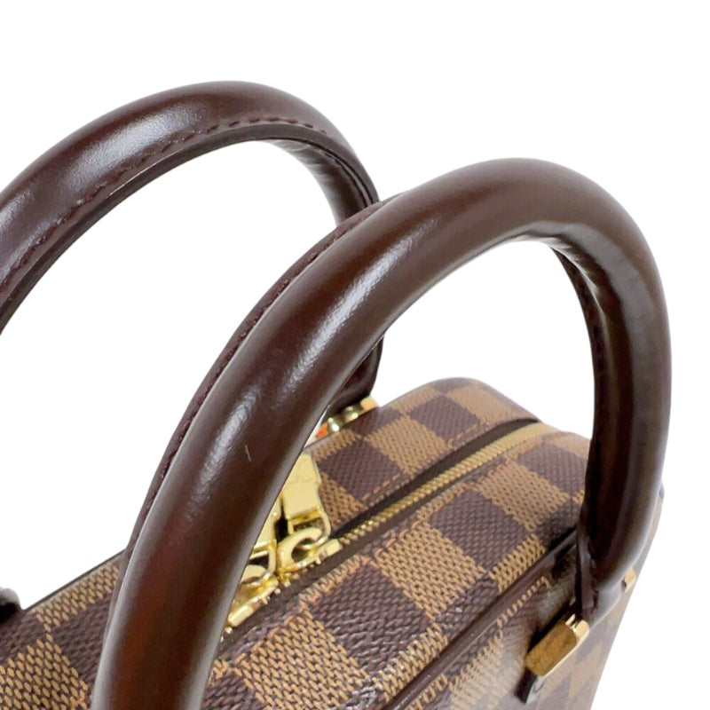 ルイ・ヴィトン LOUIS VUITTON サリアミニ N51286 ブラウン　ゴールド金具 ダミエ レディース ハンドバッグ