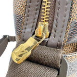ルイ・ヴィトン LOUIS VUITTON トロター・ボブール N41135 ブラウン　ゴールド金具 ダミエ メンズ ショルダーバッグ