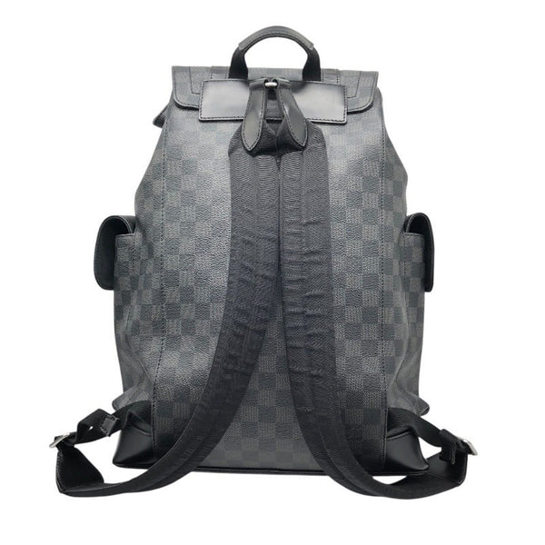 ルイ・ヴィトン LOUIS VUITTON クリストファーPM N41379 ダミエ・グラフィット メンズ リュック・デイパック
