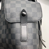 ルイ・ヴィトン LOUIS VUITTON クリストファーPM N41379 ダミエ・グラフィット メンズ リュック・デイパック