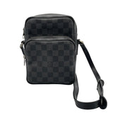 ルイ・ヴィトン LOUIS VUITTON レム N41446 ブラック ダミエグラフィット メンズ ショルダーバッグ