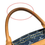 ルイ・ヴィトン LOUIS VUITTON フラットショッパー M95018 ブルー モノグラム・デニム レディース トートバッグ