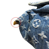 ルイ・ヴィトン LOUIS VUITTON フラットショッパー M95018 ブルー モノグラム・デニム レディース トートバッグ
