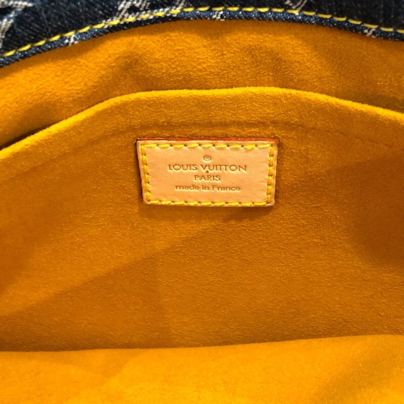 ルイ・ヴィトン LOUIS VUITTON フラットショッパー M95018 ブルー モノグラム・デニム レディース トートバッグ