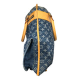 ルイ・ヴィトン LOUIS VUITTON フラットショッパー M95018 ブルー モノグラム・デニム レディース トートバッグ