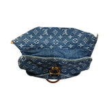 ルイ・ヴィトン LOUIS VUITTON フラットショッパー M95018 ブルー モノグラム・デニム レディース トートバッグ