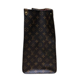 ルイ・ヴィトン LOUIS VUITTON オンザゴーGM　 モノグラム　ジャイアント・リバース PVC レディース ハンドバッグ