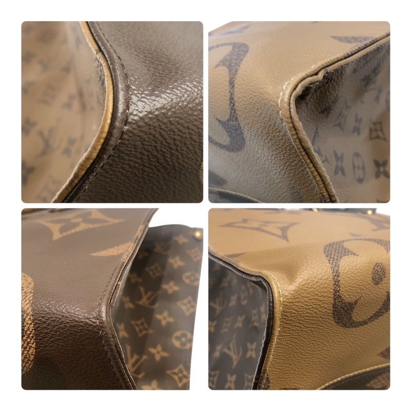 ルイ・ヴィトン LOUIS VUITTON オンザゴーGM M44576 モノグラムジャイアント・リバース レディース ハンドバッグ