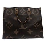 ルイ・ヴィトン LOUIS VUITTON オンザゴーGM M44576 モノグラムジャイアント・リバース レディース ハンドバッグ