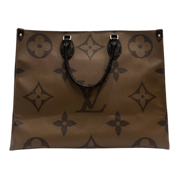 ルイ・ヴィトン LOUIS VUITTON オンザゴーGM M44576 モノグラムジャイアント・リバース レディース ハンドバッグ