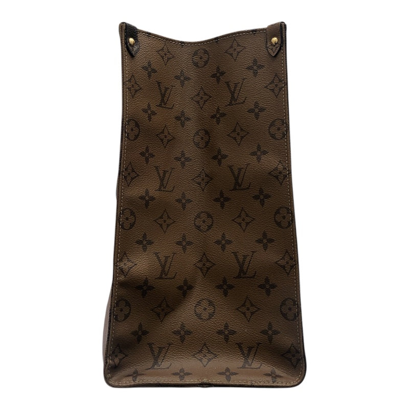 ルイ・ヴィトン LOUIS VUITTON オンザゴーGM M44576 モノグラムジャイアント・リバース レディース ハンドバッグ