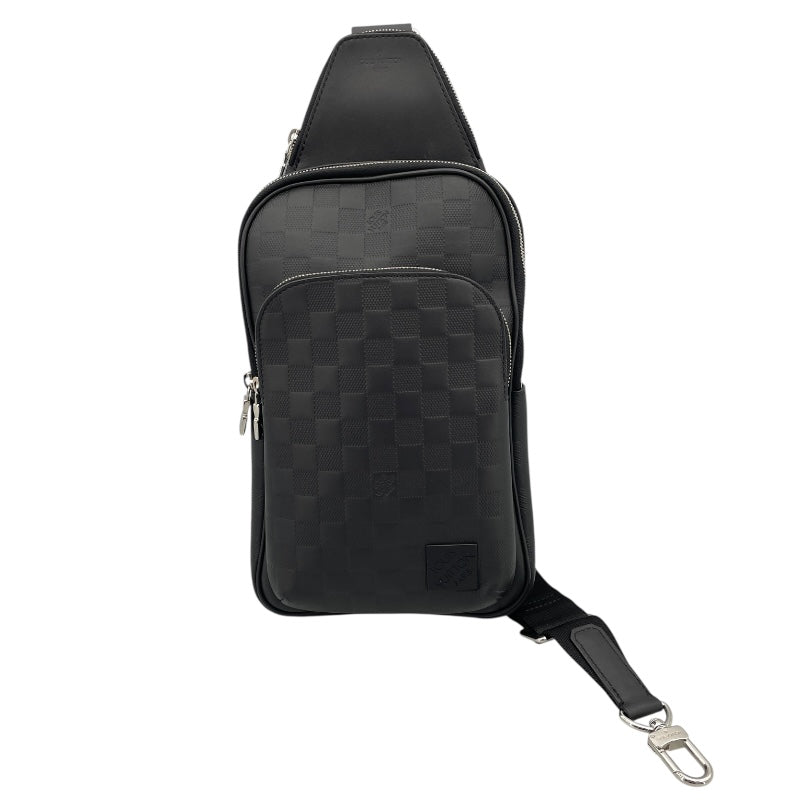 ルイ・ヴィトン LOUIS VUITTON アヴェニュー・スリングバッグ N45303 ブラック ダミエ・アンフィニ メンズ ボディバッグ