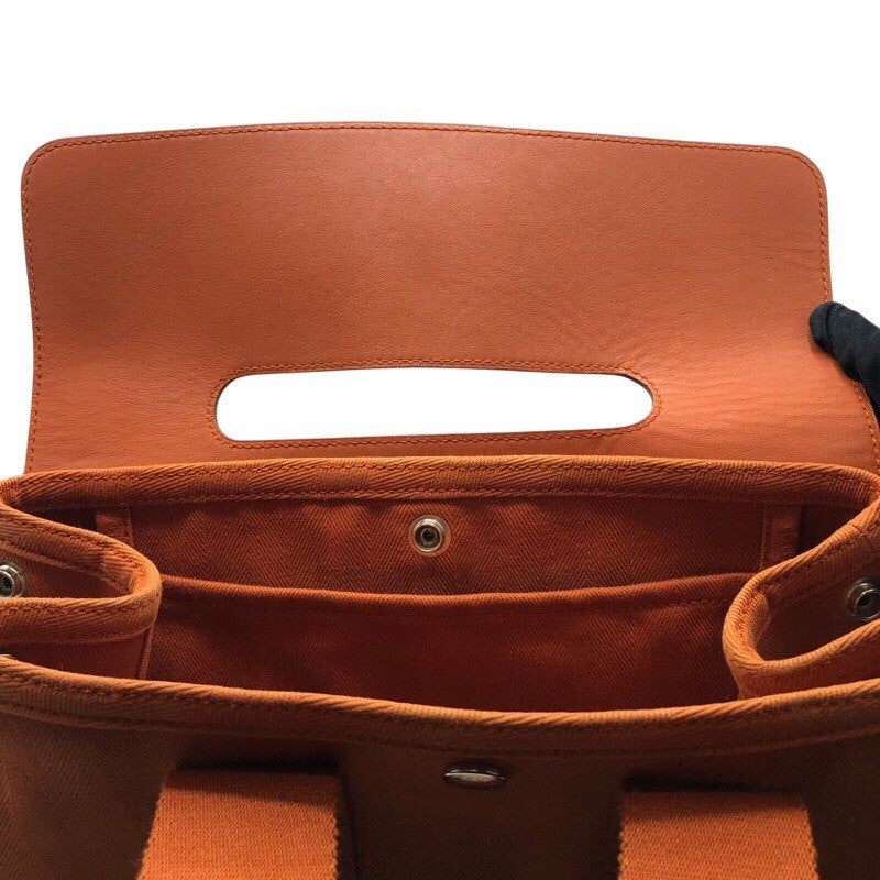 エルメス HERMES ヴァルバライソPM トワル・レザー レディース ハンドバッグ