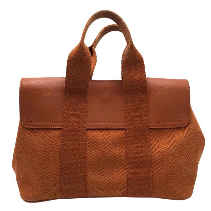エルメス HERMES ヴァルバライソPM トワル・レザー レディース ハンドバッグ