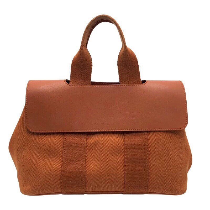 エルメス HERMES ヴァルバライソPM トワル・レザー レディース ハンドバッグ