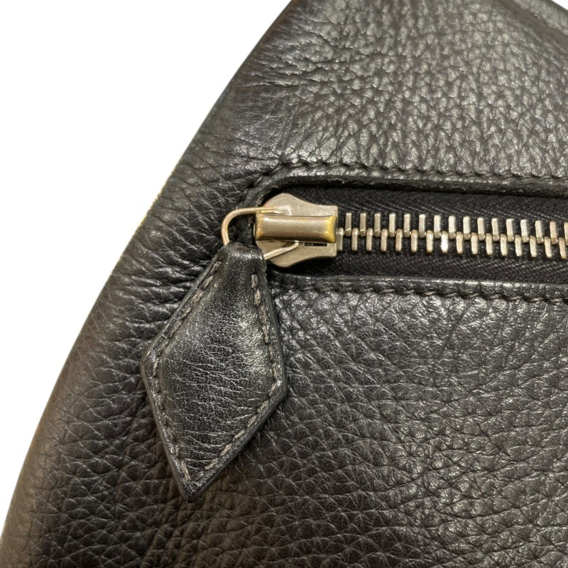 エルメス HERMES カカウェット ブラック トゴ レディース ショルダーバッグ