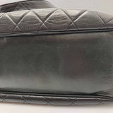 シャネル CHANEL マトラッセ レザートートバッグ ブラック×GD金具 ラムスキン レディース トートバッグ