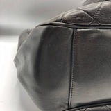 シャネル CHANEL マトラッセ レザートートバッグ ブラック×GD金具 ラムスキン レディース トートバッグ