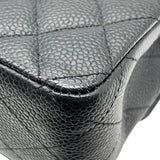 シャネル CHANEL マトラッセ25 A01112 ブラック ゴールド金具 キャビアスキン レディース ショルダーバッグ