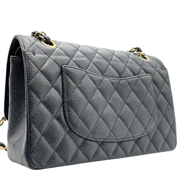シャネル CHANEL マトラッセ25 A01112 ブラック ゴールド金具 キャビアスキン レディース ショルダーバッグ