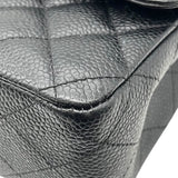 シャネル CHANEL マトラッセ25 A01112 ブラック ゴールド金具 キャビアスキン レディース ショルダーバッグ