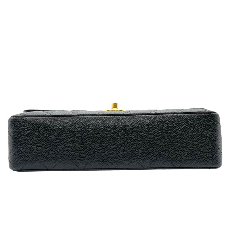 シャネル CHANEL マトラッセ25 A01112 ブラック ゴールド金具 キャビアスキン レディース ショルダーバッグ