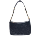 シャネル CHANEL ココマーク　セミショルダーバッグ A20993 ブラック/ゴールド金具 キャビア レディース ショルダーバッグ