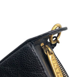 シャネル CHANEL ココマーク　セミショルダーバッグ A20993 ブラック/ゴールド金具 キャビア レディース ショルダーバッグ