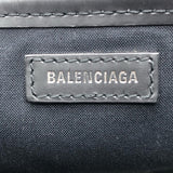 バレンシアガ BALENCIAGA ネイビーカバスXS 390346 アイボリー・ブラック キャンバス レディース ショルダーバッグ