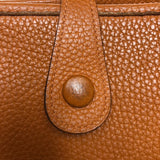 エルメス HERMES エヴリン1PM □H刻 オレンジ シルバー金具 トリヨンクレマンス レディース ショルダーバッグ