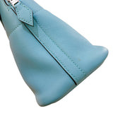 エルメス HERMES ボリード27 X刻 ブルーアトール/SV金具 スイフト レディース ハンドバッグ