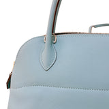 エルメス HERMES ボリード27 X刻 ブルーアトール/SV金具 スイフト レディース ハンドバッグ