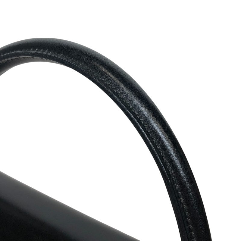 エルメス HERMES ケリー28 外縫い 〇Y刻 ブラック ゴールド金具 ボックスカーフ レディース ショルダーバッグ