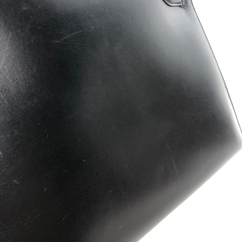 エルメス HERMES ケリー28 外縫い 〇Y刻 ブラック ゴールド金具 ボックスカーフ レディース ショルダーバッグ