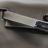 エルメス HERMES ケリー28　内縫い □J刻 エトゥープ×SV金具 トリヨン レディース ショルダーバッグ