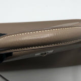 エルメス HERMES ケリー28　内縫い □J刻 エトゥープ×SV金具 トリヨン レディース ショルダーバッグ