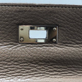 エルメス HERMES ケリー28　内縫い □J刻 エトゥープ×SV金具 トリヨン レディース ショルダーバッグ