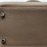 エルメス HERMES ケリー28　内縫い □J刻 エトゥープ×SV金具 トリヨン レディース ショルダーバッグ