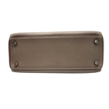 エルメス HERMES ケリー28　内縫い □J刻 エトゥープ×SV金具 トリヨン レディース ショルダーバッグ