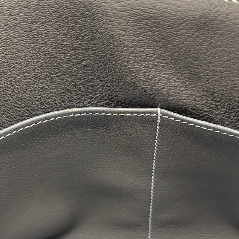 エルメス HERMES ケリー28　内縫い □J刻 エトゥープ×SV金具 トリヨン レディース ショルダーバッグ