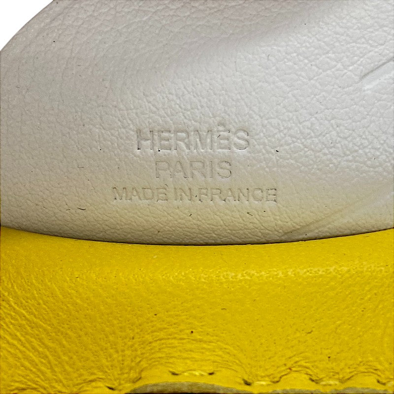 エルメス HERMES ロデオペガサスMM B刻 ジョーヌナプル×セサミ×ホワイト アニョーミロ レディース その他小物