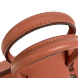 エルメス HERMES バーキン30 □Q刻 ロージー シルバー金具 トゴ レディース ハンドバッグ