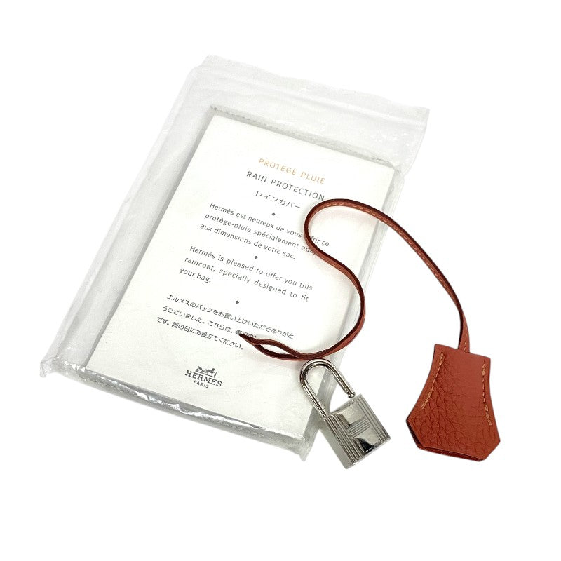 エルメス HERMES バーキン30 □Q刻 ロージー シルバー金具 トゴ レディース ハンドバッグ
