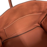 エルメス HERMES バーキン30 □Q刻 ロージー シルバー金具 トゴ レディース ハンドバッグ
